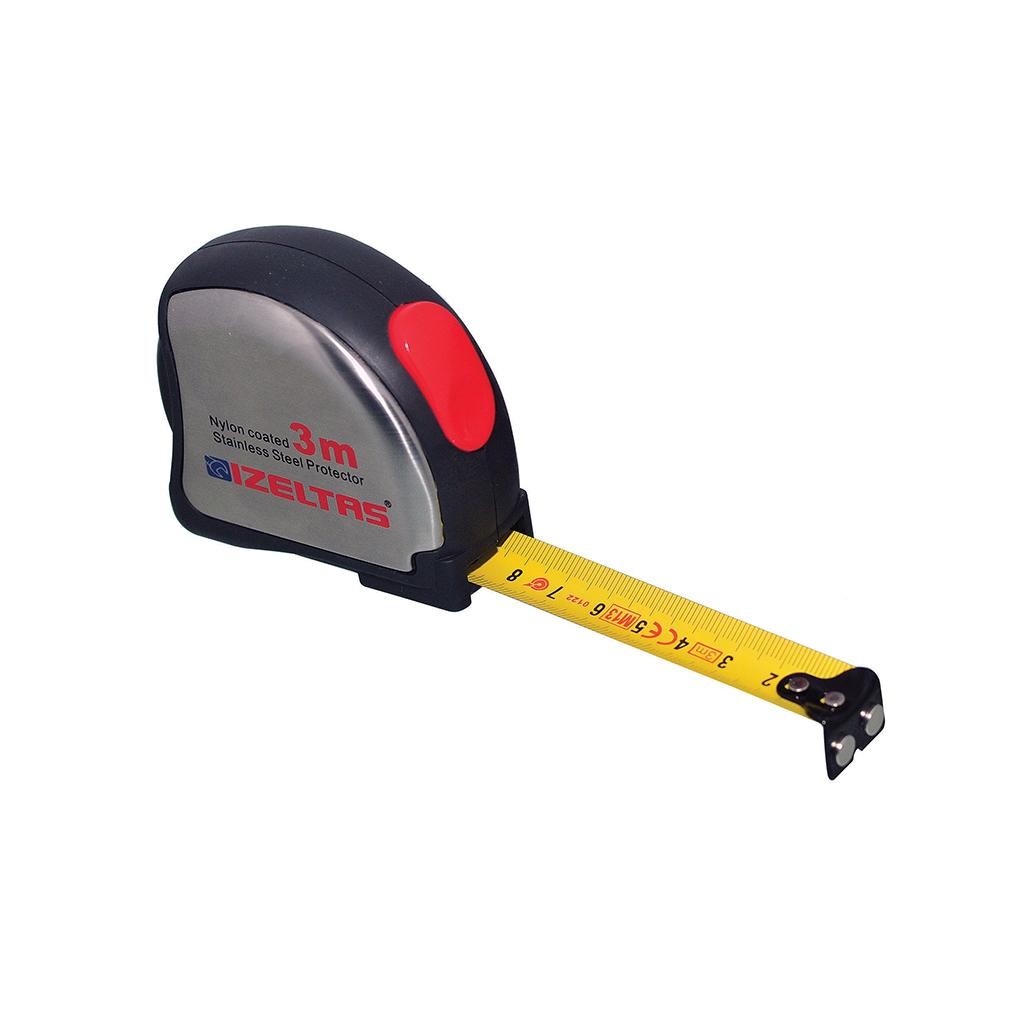 İzeltaş Krom Şerit Metre 3 Mt