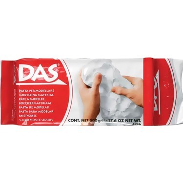Das Seramik Hamuru Beyaz 500Gr