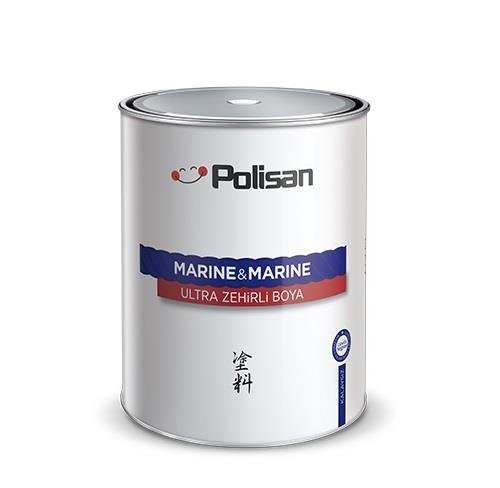 Polisan Marine Anti Aging Ultra Zehirli Boya Siyah - 3.6kg
