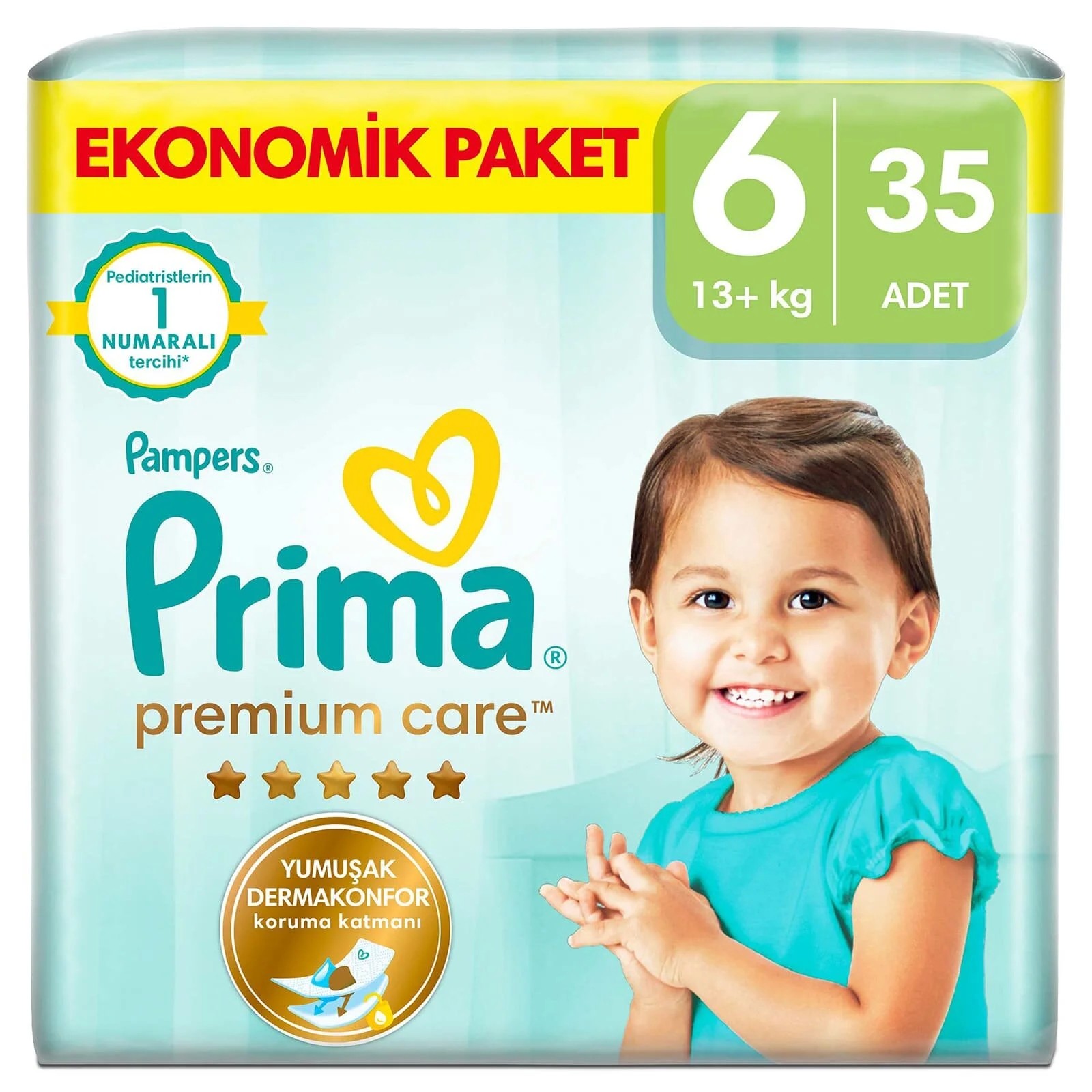 Prima Bebek Bezi Premium Care No:6
