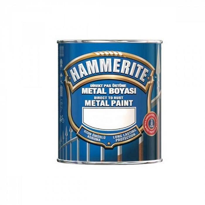 Hammerite Pürüzsüz Metal Boyası Gümüş - 0.75lt