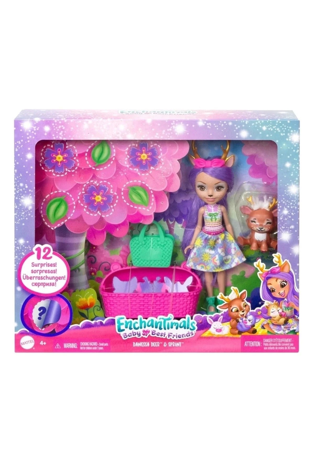 Enchantimals Bestie Reveal Yakın Arkadaş Bebekler Hlk83-Hlk86 Crizia Corgi & Show