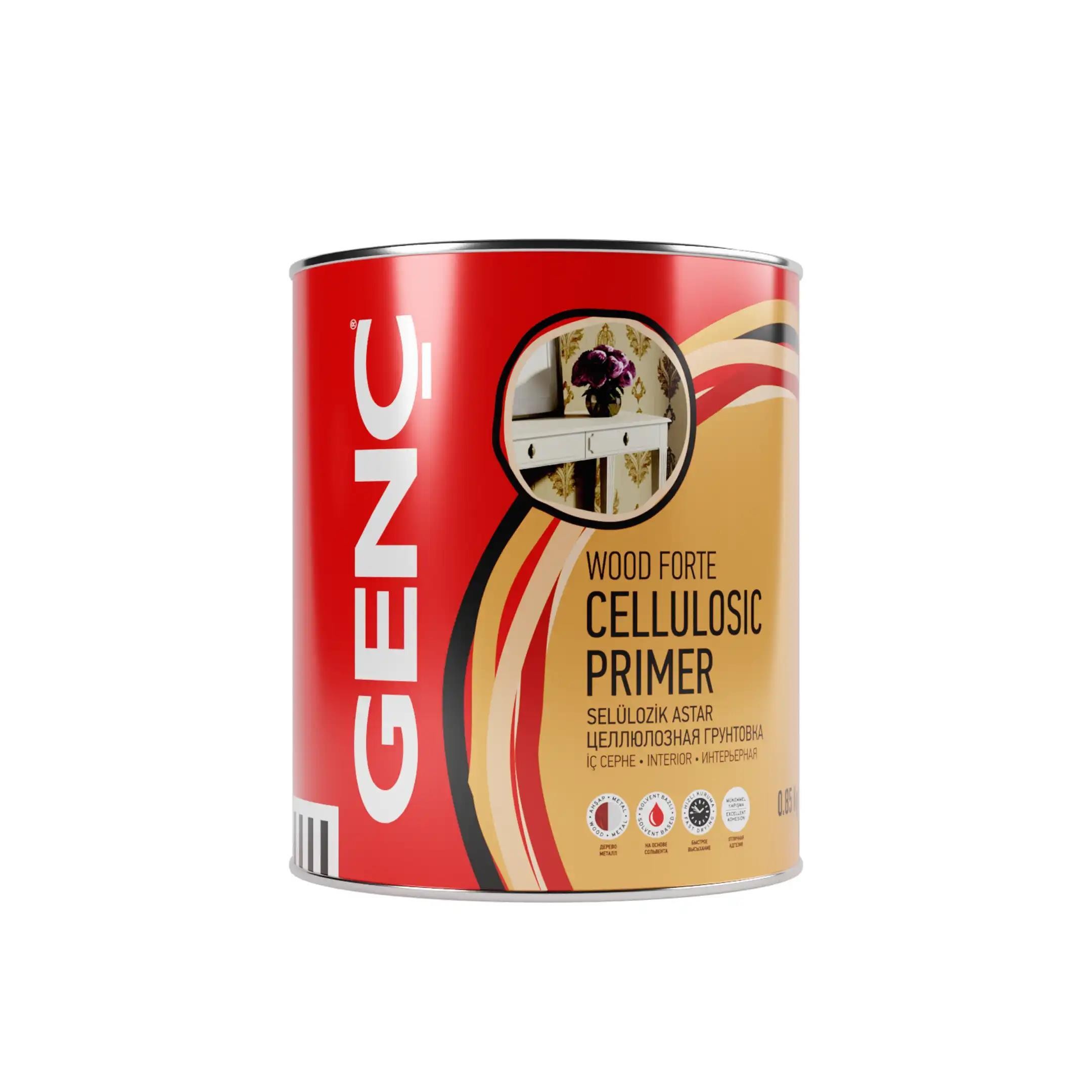 Genç Selülozik Astar Boya Beyaz 0.85 Kg