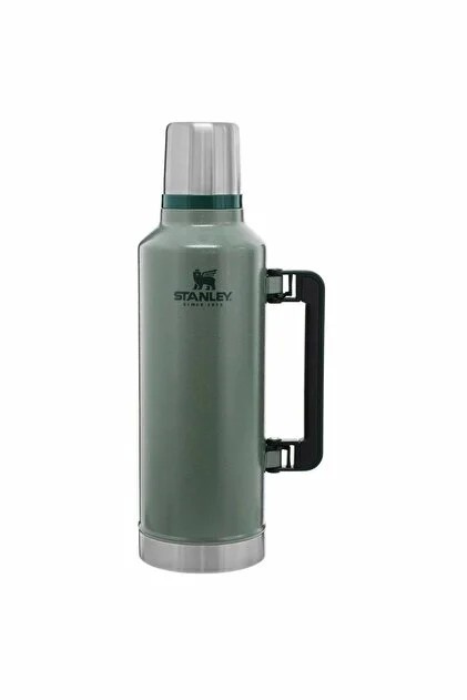 Stanley Klasik Vakumlu Termos 2,3 Lt Hammertone Green