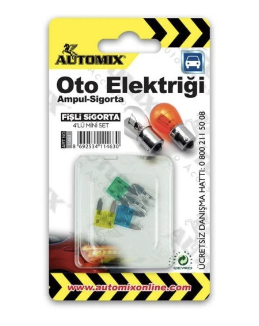 Automix Mini Oto Sigorta 4'lü Paket
