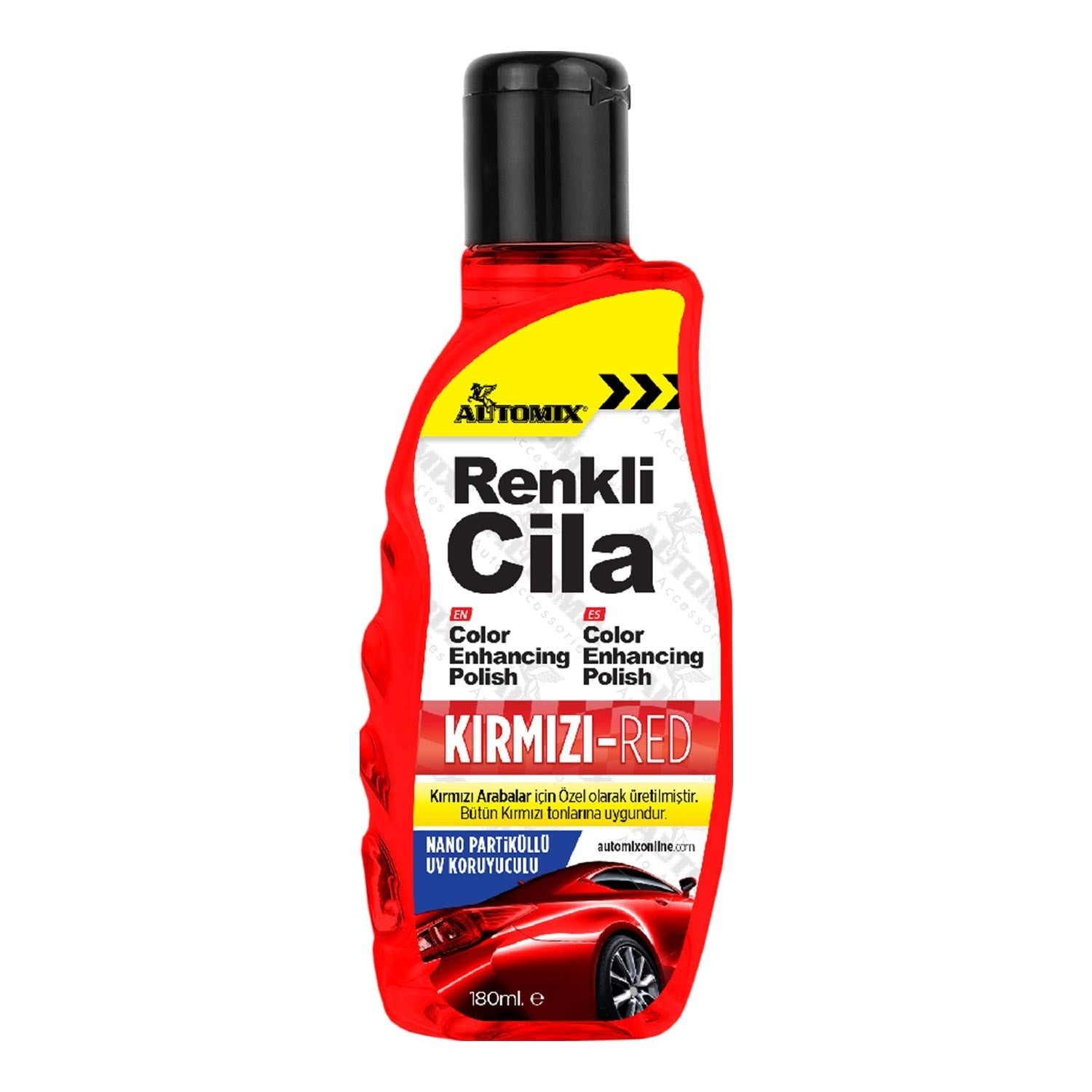 Automix Kırmızı Cila 180 ml