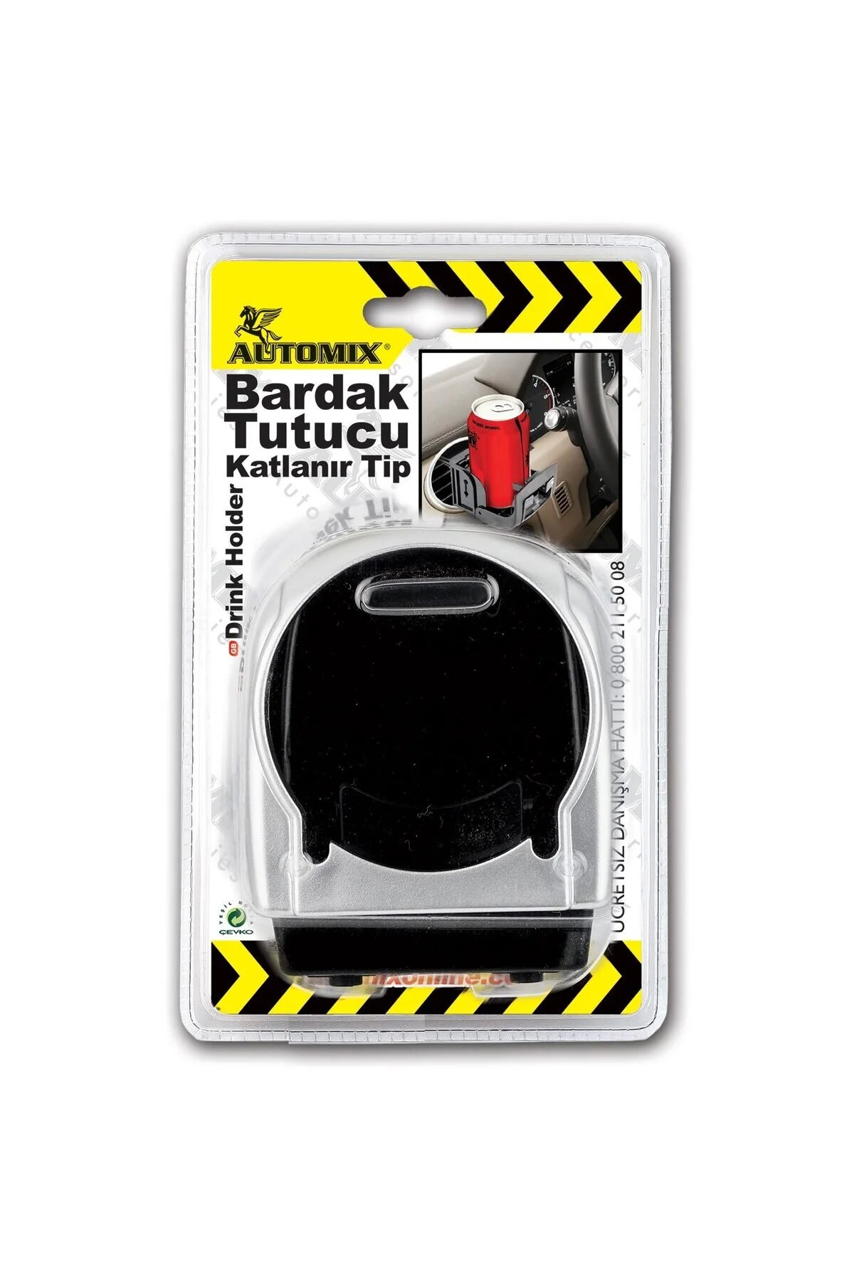 Automix Yüksek Tip Bardak Tutucu