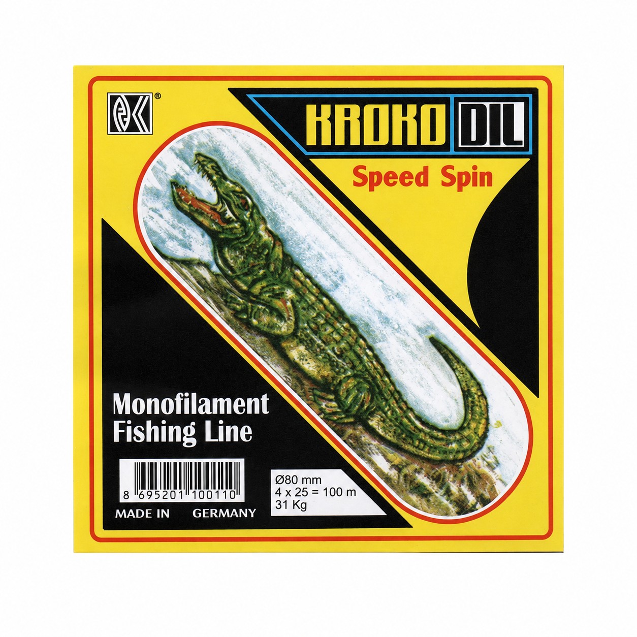 Krokodil Beyaz Paket Misina 100m 0,80mm