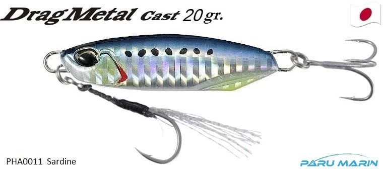 Duo Drag Metal Cast Jig 20gr. Pha0011 / Sardine