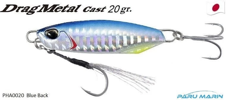 Duo Drag Metal Cast Jig 20gr. Pha0020 / Blue Back
