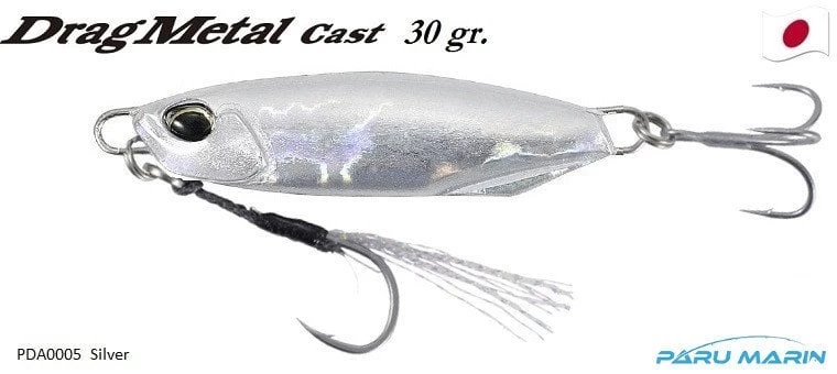 Duo Drag Metal Cast Jig 30gr. Pda0005 / Silver