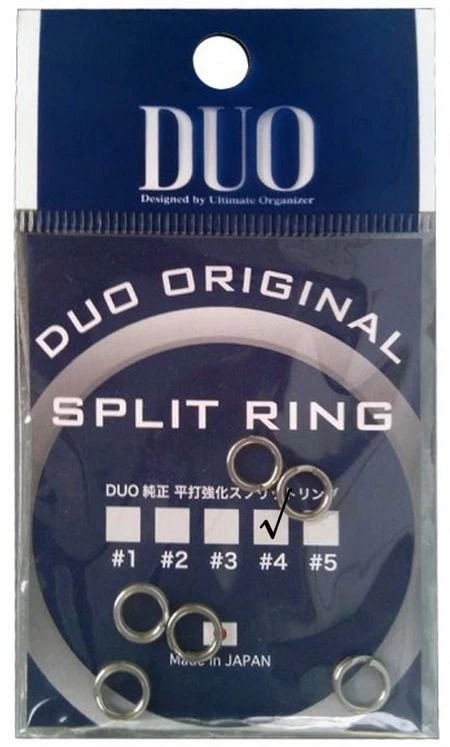 Duo Split Ring Halka No.4 18kg. 39lb.