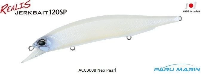 Duo Realis Jerkbait 120sp Acc3008 / Neo Pearl