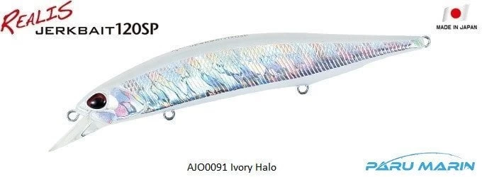Duo Realis Jerkbait 120sp Ajo0091 / Ivory Halo
