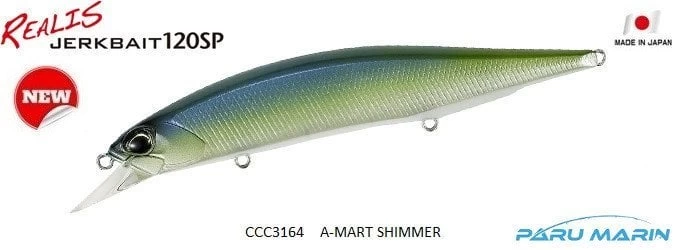 Duo Realis Jerkbait 120sp Ccc3164 / A-mart Shimmer