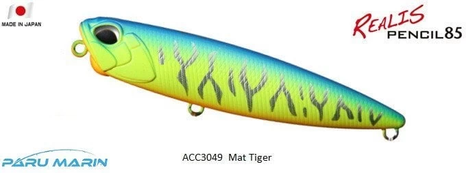 Duo Realis Pencil 85 Acc3049 / Mat Blue Back Chart Tiger