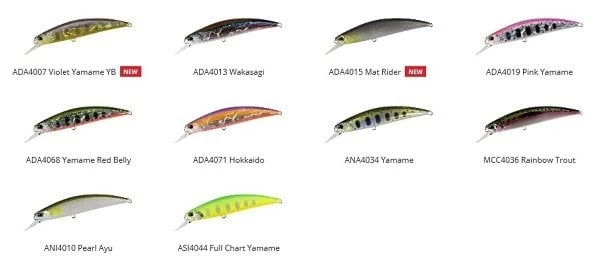 Duo Spearhead Ryuki 110s Asi4044 / Full Chart Yamame