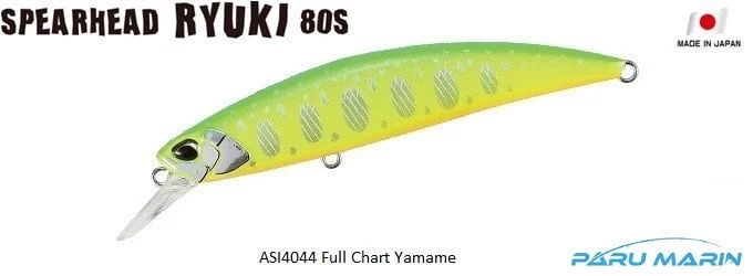 Duo Spearhead Ryuki 80s Asi4044 / Full Chart Yamame