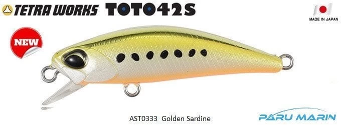 Tetra Works Toto 42s Ast0333 / Golden Sardine