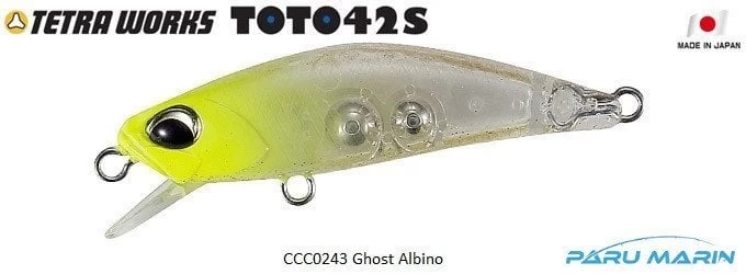 Tetra Works Toto 42s Ccc0243 / Ghost Albino