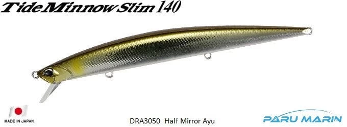 Duo Tide Minnow Slim 140 Dra3050 / Half Mirror Ayu