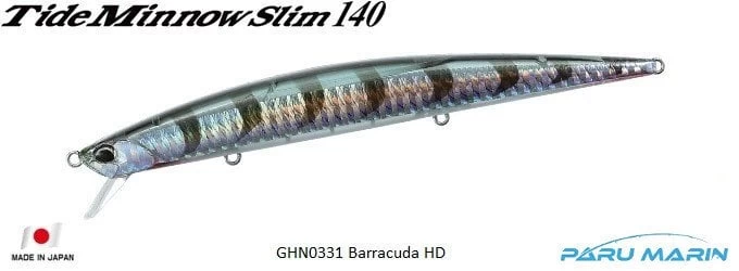 Duo Tide Minnow Slim 140 Ghn0331 / Barracuda Hd