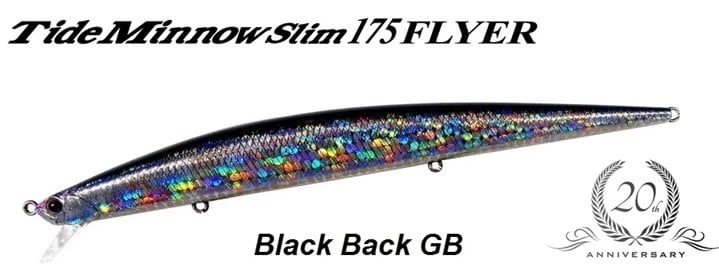 Duo Tide Minnow Slim Flyer 175 Gqa0122 / Black Back Gb