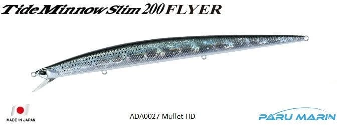 Duo Tide Minnow Slim Flyer 200 Ada0027 / Mullet Hd