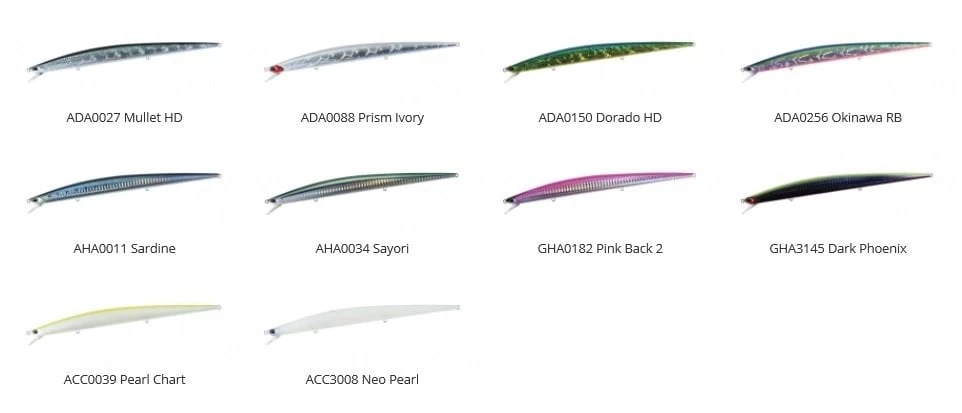 Duo Tide Minnow Slim Flyer 200 Ada0256 / Okinawa Red Belly