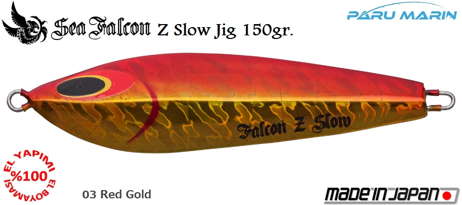 Z Slow Jig 150 Gr.	03	Red Gold