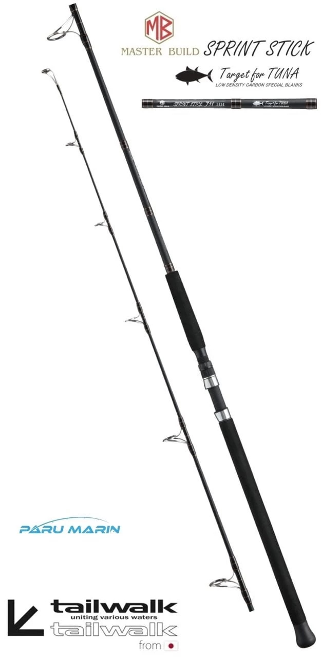 Tailwalk Master Built Sprintstick Target For Tuna Kamış  711h  241cm.  Max. 120gr.