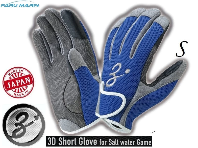 Zenaq 3-d Short Glove Eldiven Mavi S