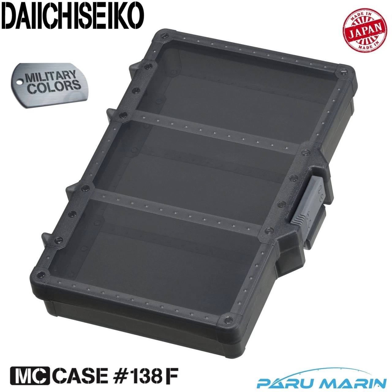 Daiichiseiko Mc Case 138f Sahte Ve Aksesuar Kutusu Black