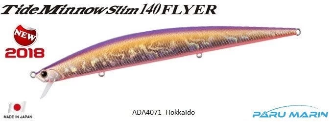 Duo Tide Minnow Slim Flyer 140 Ada4071 / Hokkaido