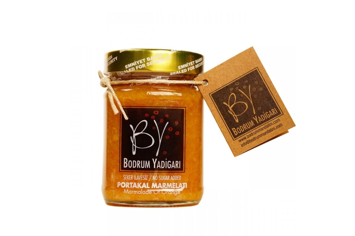 Bodrum Yadigarı Şeker İlavesiz Portakal Marmelatı 250 Gr