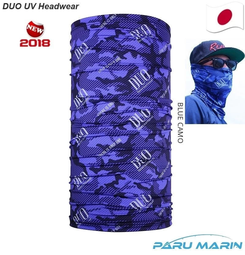 Duo Uv Koruyucu Bandana / Boyunluk Blue Camo