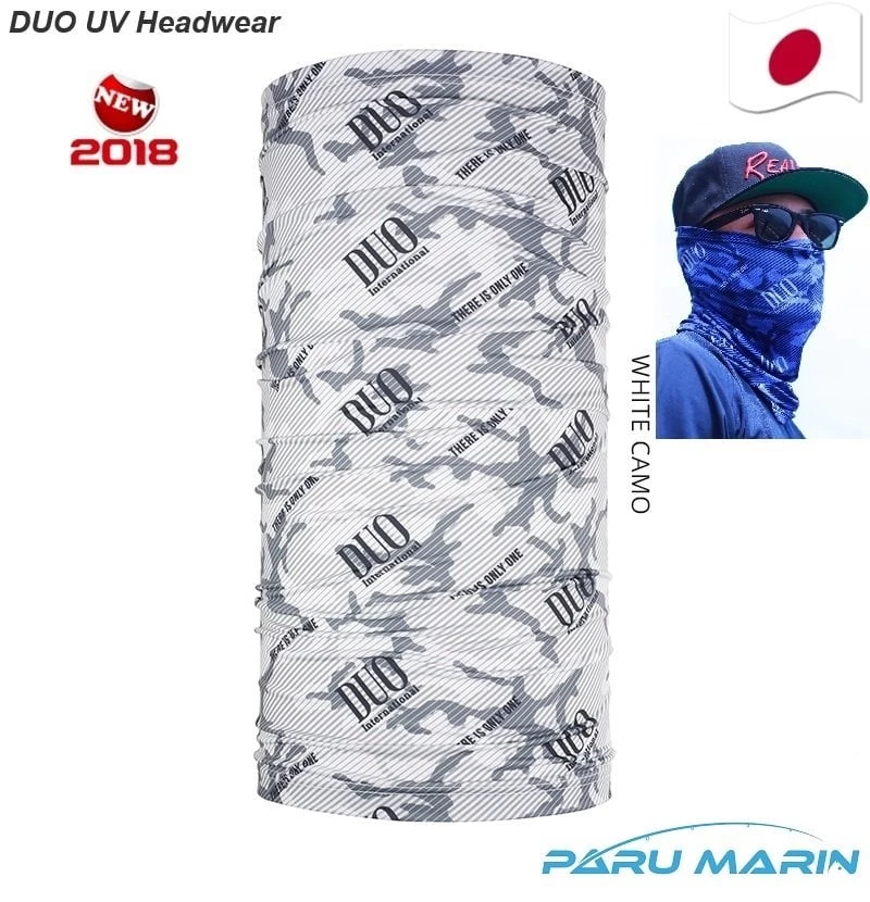 Duo Uv Koruyucu Bandana / Boyunluk White Camo