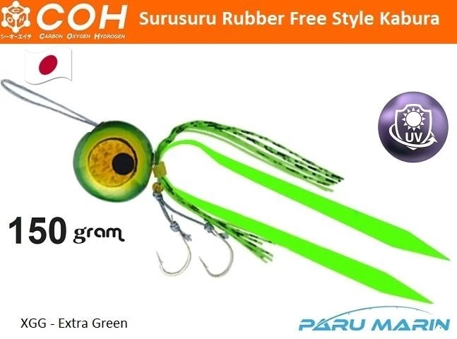 Coh Kabura Slider Tai Rubber Jig Suni Yem 150gr. Xgg