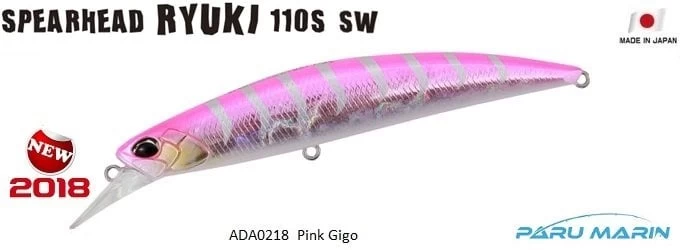 Duo Spearhead Ryuki 110s Sw Limited Ada0218 / Pink Gigo
