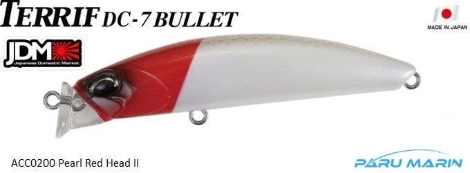 Duo Terrif Dc-7 Bullet Acc0200 / Pearl Red Head