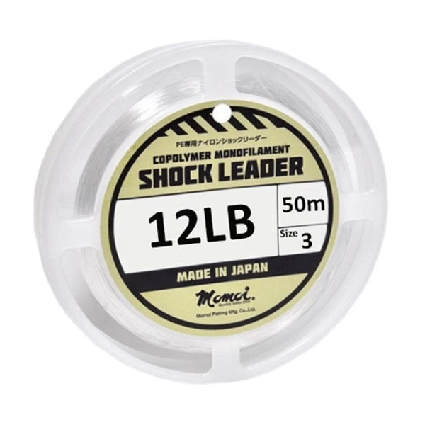 Momoi Shock Leader 0,28mm (12lb/6kg) 50mt