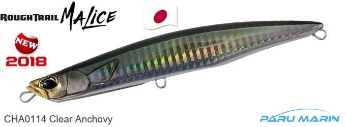 Duo Rough Trail Malice 130 Cha0114 / Clear Anchovy
