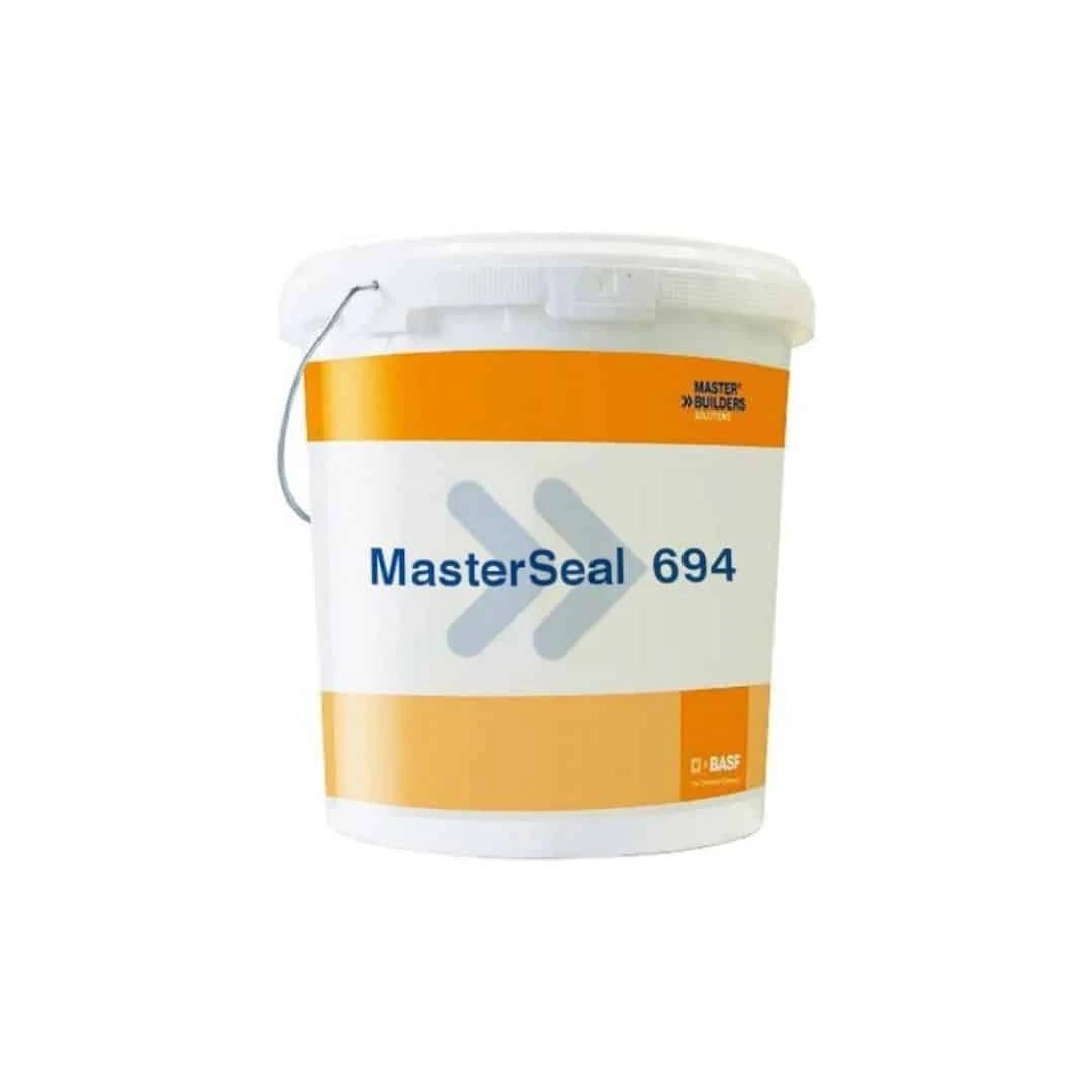 32 Kg Masterseal 694 Polimer Modifiye Bitüm Kauçuk Esaslı, İki Bileşenli Su Yalıtım Malzemesi (masterseal 494)