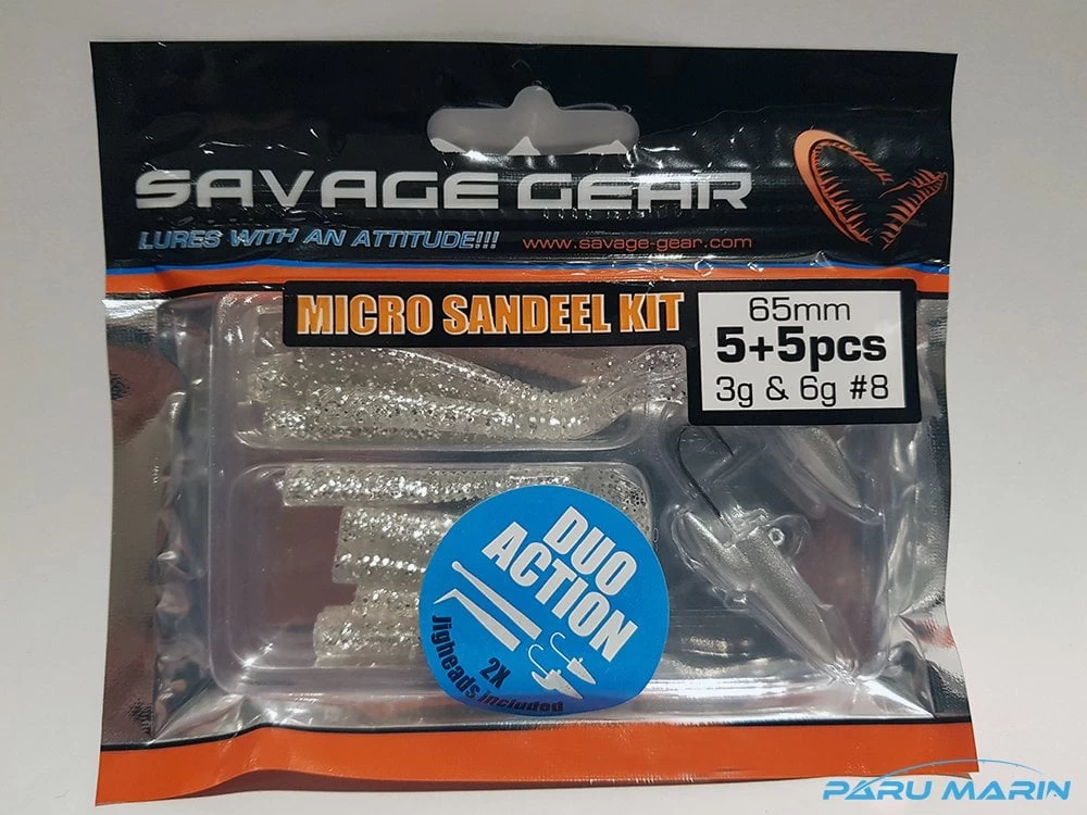 Savage Gear Micro Sandeel 3gr Ve 6gr Silver - GÜmÜŞ