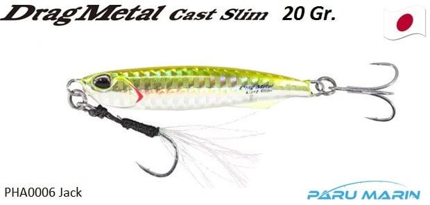 Duo Drag Metal Cast Slim Jig 20gr. Pha0006