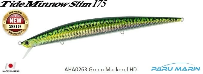 Duo Tide Minnow Slim 175 Aha0263 / Green Mackerel Hd