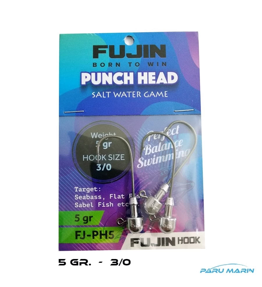 Fujin Punch Head Fj-ph #3/0 Jighead 5 Gr.