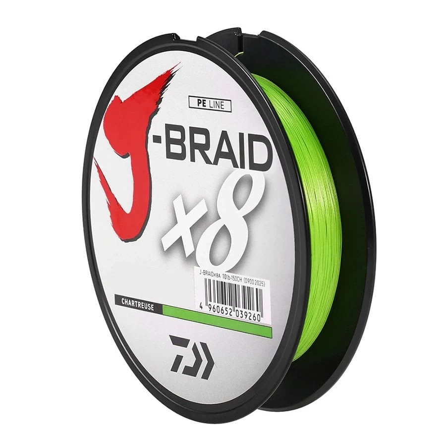 Daiwa J-braid X8 Açık Yeşil 150 Mt. 0.13mm 8 Kg. İp Misina