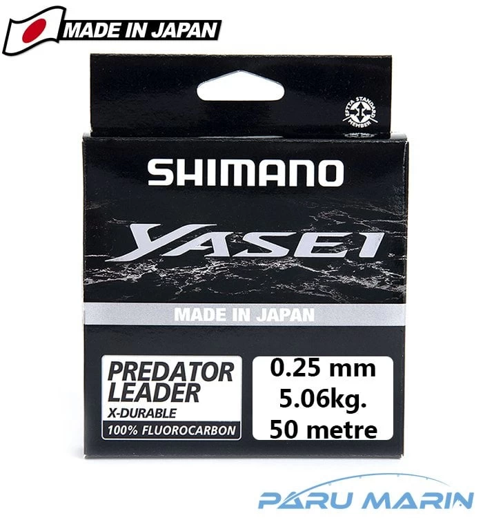 Shimano Yasei %100 Fluorocarbon Lider 50m. 0,25mm 5,06kg