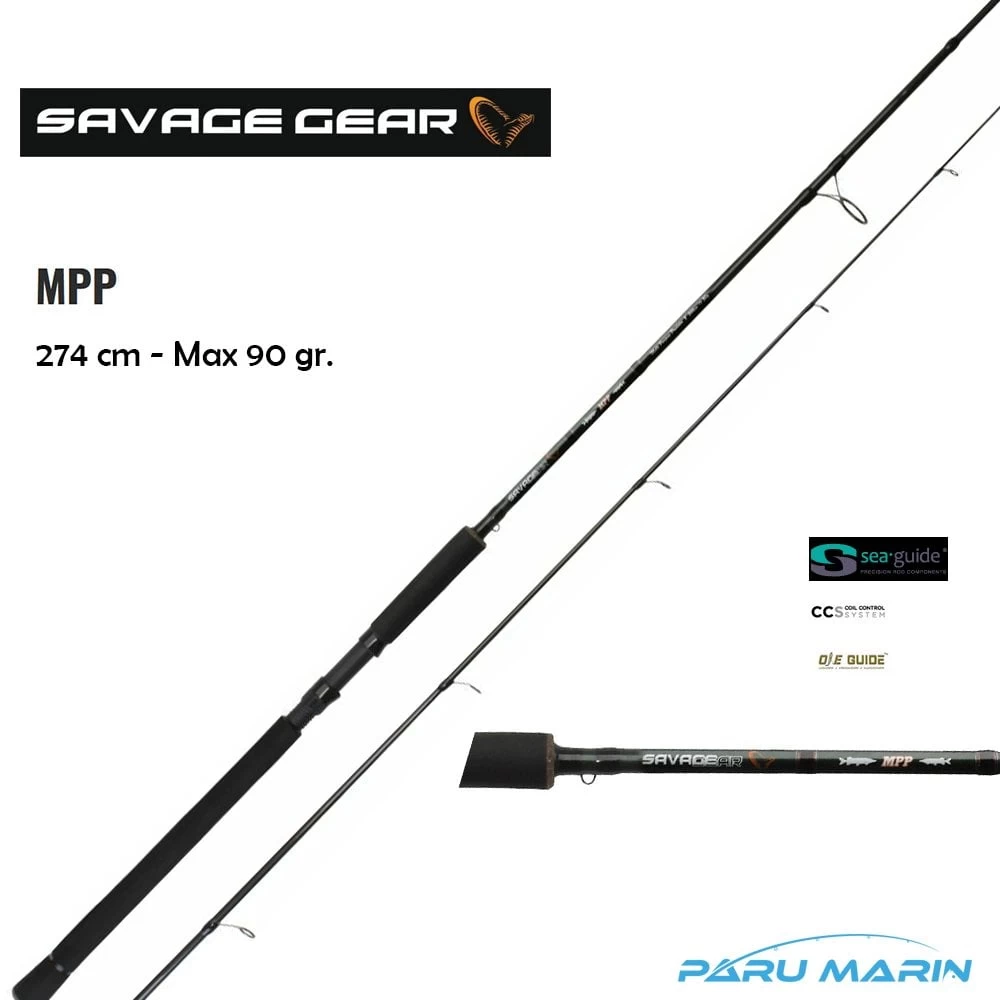 Savage Gear Mpp 274cm Max 90gr. Shore Jig-spin Kamışı